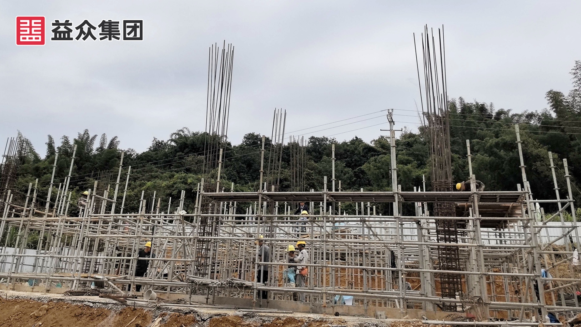 配電間、污泥脫水間支模架搭設_副本